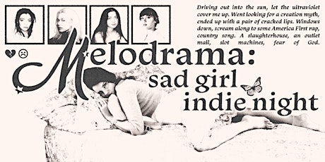 Melodrama: A Sad Girl Indie Party - Sydney (Plus One Co)
