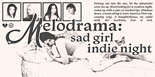 Primaire afbeelding van Melodrama: A Sad Girl Indie Party - Sydney (Plus One Co)