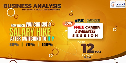 Imagen principal de Free BA webinar on How to get up to 100% salary hike