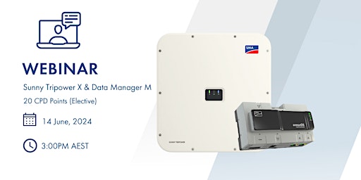 Webinar: Sunny Tripower X & Data Manager M primary image