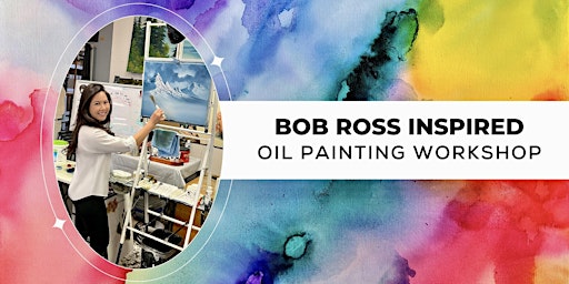 Level 2: Bob Ross Inspired Oil Workshop [Ocean and Mountain Landscape] primary image