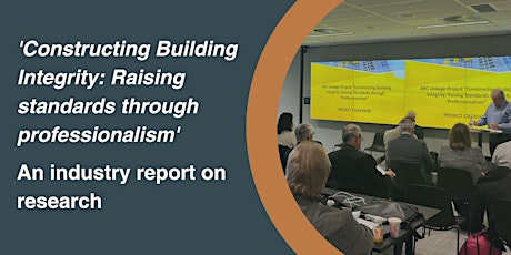 An Industry Report on Research: Constructing Building Integrity