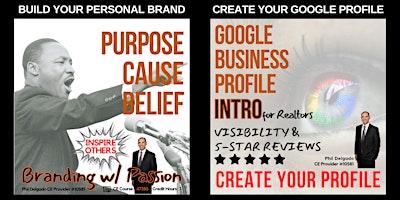 Branding CE Workshop for REALTORS with $14MM Agent Phil Delgado (FREE) primary image