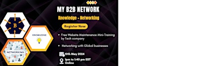 MyB2BNetwork: knowledge & Networking primary image