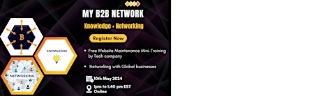 MyB2BNetwork: knowledge & Networking