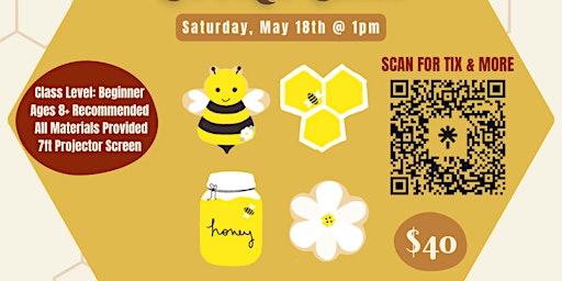Imagem principal de Honey Bee Cookie Decorating Class
