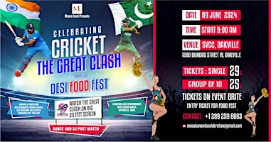 Hauptbild für T20 World Cup & Desi Food Fest