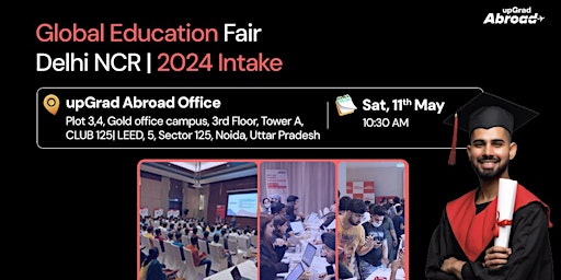 Imagem principal de Global Education Fair  Delhi NCR  | 2024 Intake