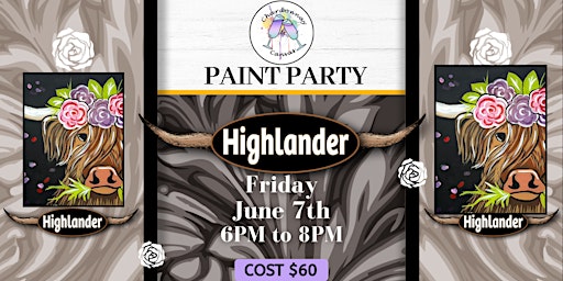 Imagem principal do evento Highlander Paint Party