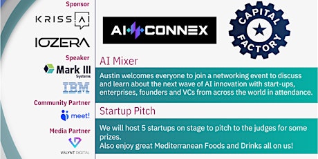 AI CONNEX x Capital Factory Present AI MIXER!