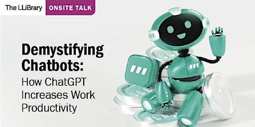 Imagem principal do evento Demystifying Chatbots: How ChatGPT Increases Work Productivity