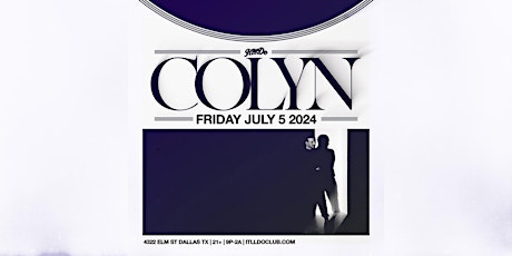 Colyn at It'll Do Club
