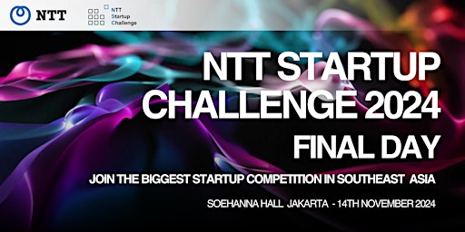 Imagem principal do evento Final Day - NTT Startup Challenge 2024