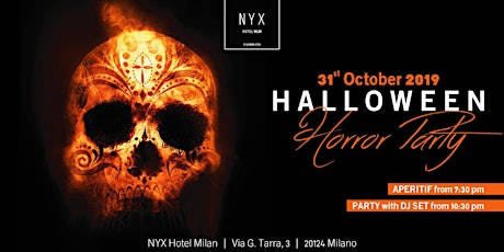Immagine principale di Halloween Milano - The Horror Party Nyx Hotel 