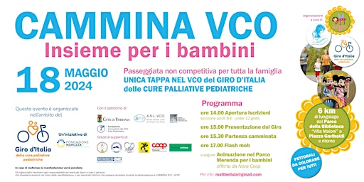 Hauptbild für Cammina VCO - Insieme per i bambini
