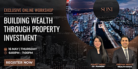Online Workshop: Building Wealth Through Property Investment