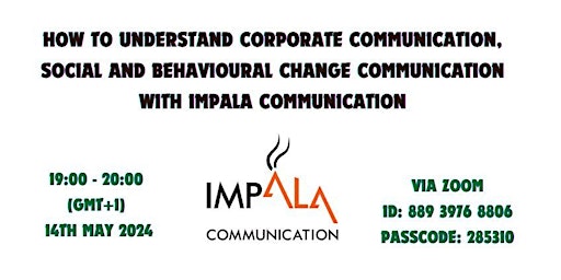 Primaire afbeelding van HOW TO UNDERSTAND CORPORATE COMMUNICATION WITH IMPALA COMMUNICATION