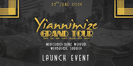 Imagem principal do evento Yiannimize Grand Tour Send Off