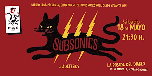 Imagem principal do evento Subsonics en Alcalá de Henares
