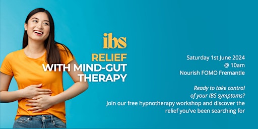 Imagem principal do evento Manage IBS with Mind Gut Therapy - find out more