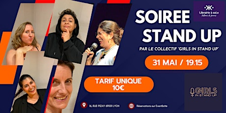 Soirée Stand UP par le collectif "Girls in Stand Up"