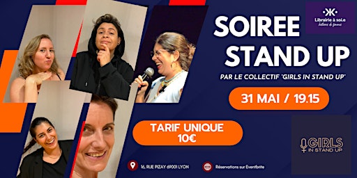 Soirée Stand UP par le collectif "Girls in Stand Up" primary image