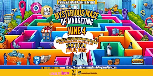 Imagem principal do evento The Mysterious Maze of Marketing (A Gamified Interactive Adventure)