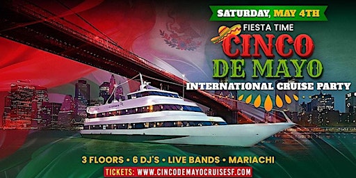 Imagen principal de Fiesta • 5 de Mayo Cruise Party celebration