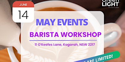 FREE - Barista Workshop (14 June) primary image
