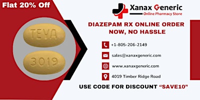 Diazepam For Sale Online For Anxiety, Stress & Depression primary image