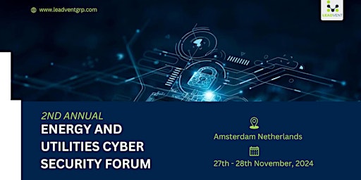 Imagem principal do evento 2nd Annual Utilities And Cyber Security Forum