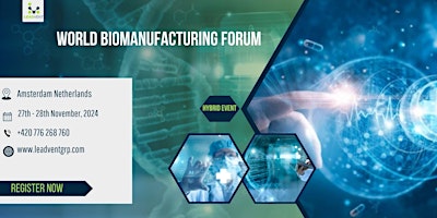 Hauptbild für World Biomanufacturing forum
