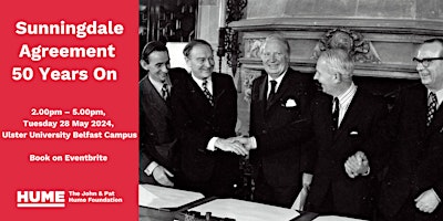 Hauptbild für Sunningdale Agreement – 50 years on