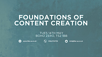Foundations of Content Creation