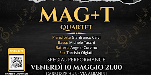 Imagem principal do evento MAG Trio - Live in Carrozze HUB