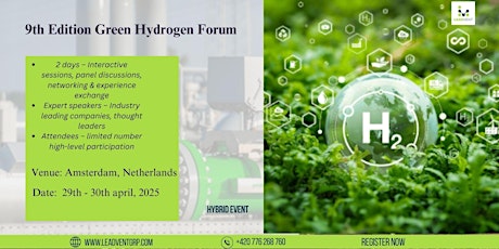 9th Edition Green Hydrogen Forum