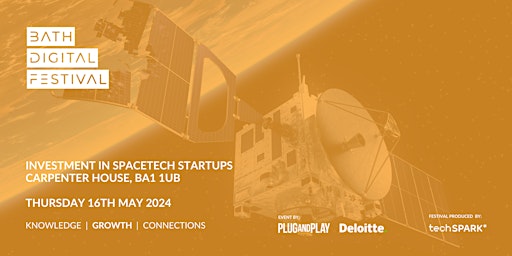 Imagem principal do evento Investment in SpaceTech Startups