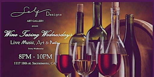 WINE TASTING WEDNESDAY ART IN THE DARK - A GLOWING GALLERY EXPERIENCE primary image