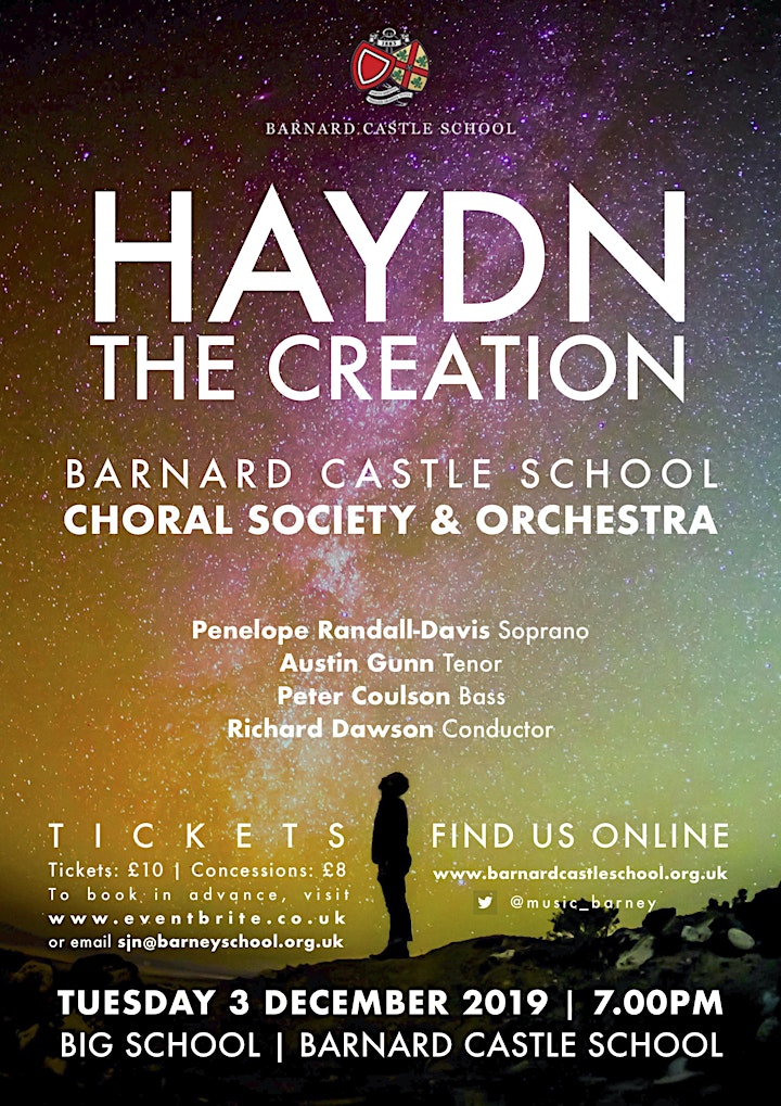 
		Barney Choral Society and Orchestra perform Haydn’s oratorio The Creation image

