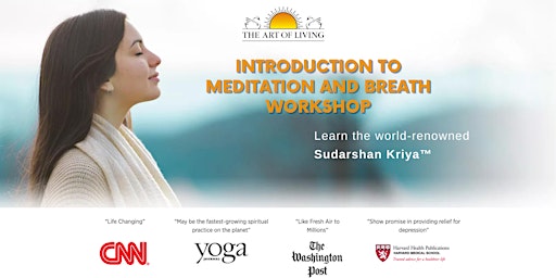 Imagem principal de Introduction to Medit`ation and Breath Workshop