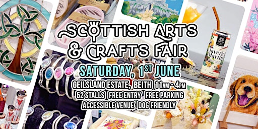Imagem principal do evento Scottish Arts & Crafts Fair - 1st June