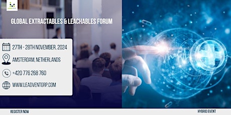 Global Extractables And Leachables Forum