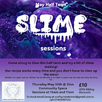 SLIME Session (Book direct through Janey's email) primary image