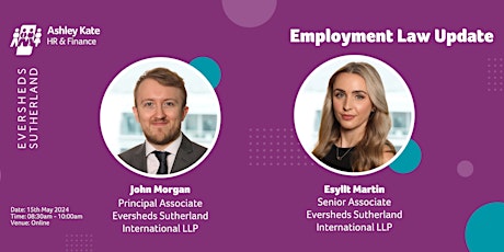 Employment Law Event (15th May)