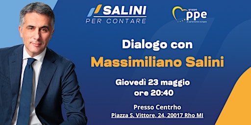 Immagine principale di Incontro con Massimiliano Salini 