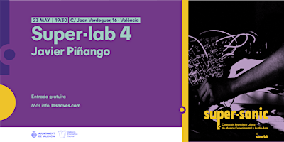 Imagen principal de Super·lab 4: Javier Piñango