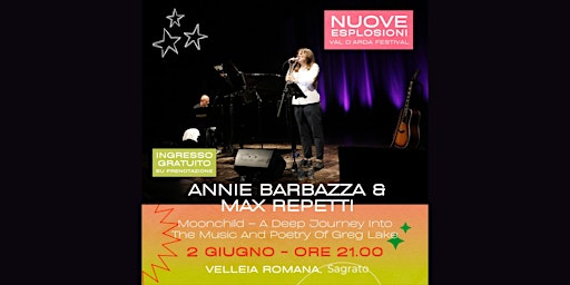 ANNIE BARBAZZA & MAX REPETTI - NUOVE ESPLOSIONI / VAL D'ARDA FESTIVAL 2024  primärbild