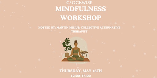 Primaire afbeelding van Mindfulness Workshop with Martin Milius