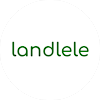 Logótipo de landlele - social solar community on the map