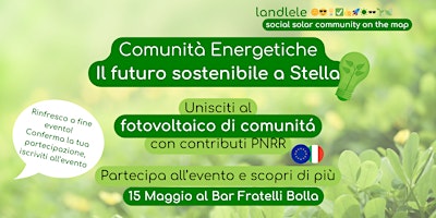 Imagen principal de Comunità Energetiche Rinnovabili di Stella - location Bar Fratelli Bolla